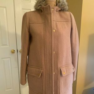 LAST CHANCE - J. Crew Coat size 2 fits size S and 4. VGUC.